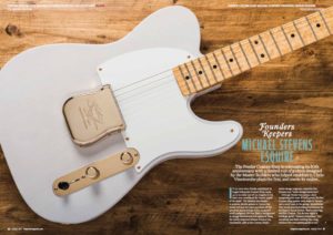 The Guitar Magazine - August 2017 featured on Michael Stevens